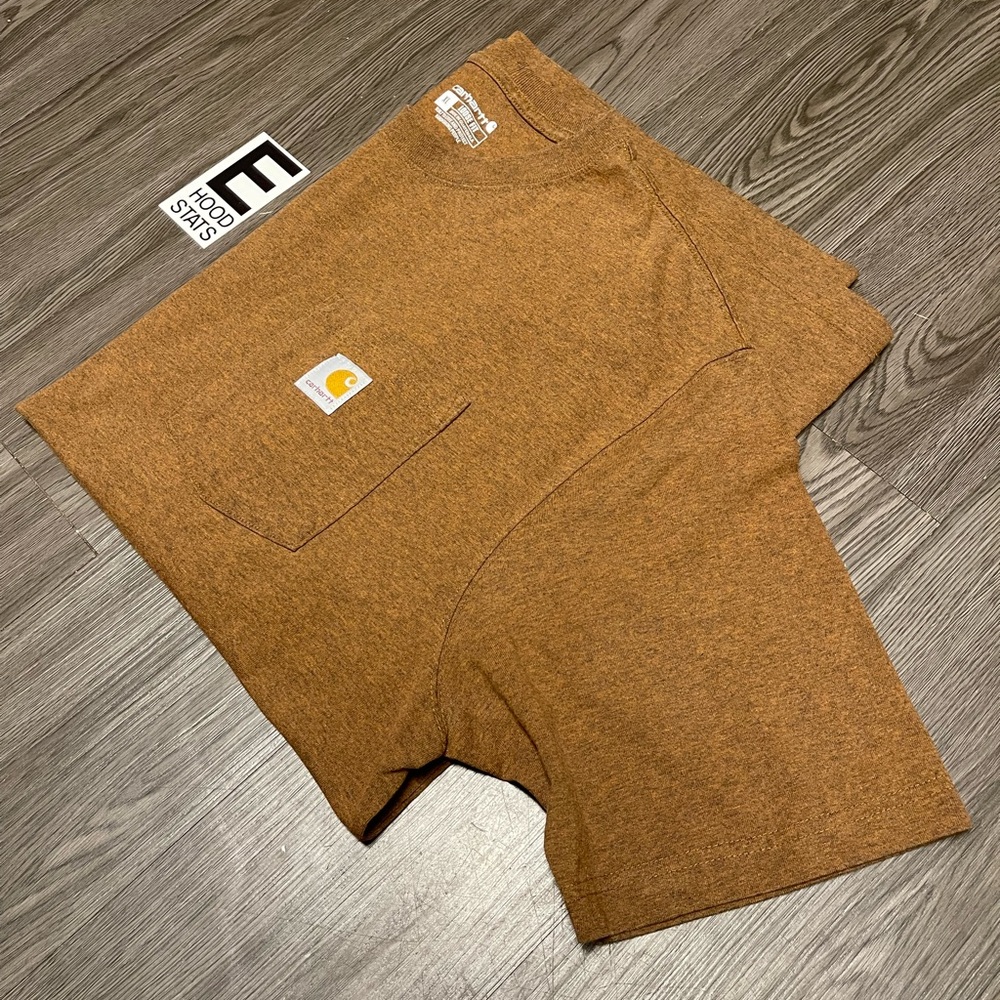 Carhartt Loose Fit Tan Mens Size XL T-Shirt - Picture 5 of 12